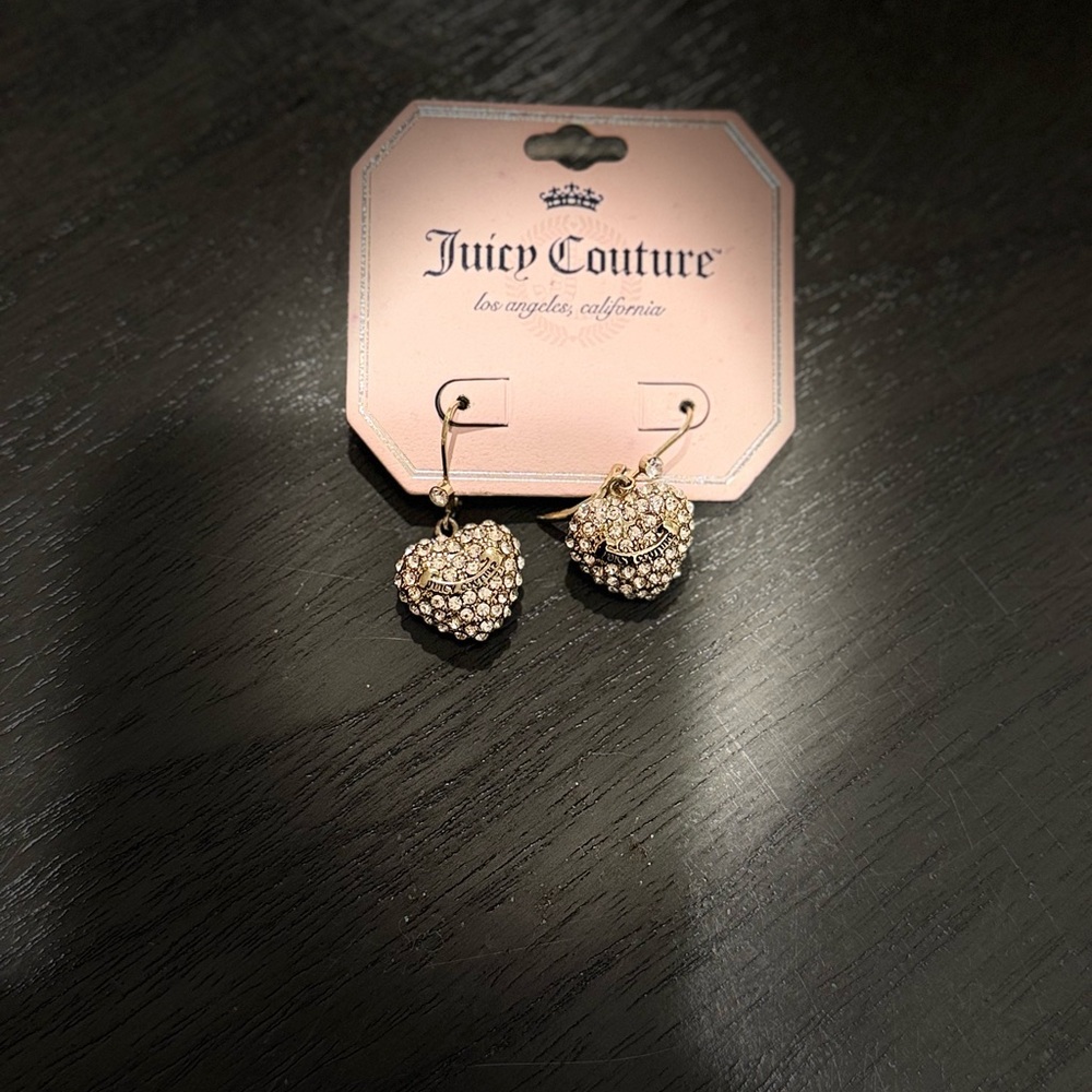 Juicy Couture signature earrings